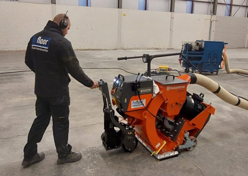 Stofvrij kogelstralen machine