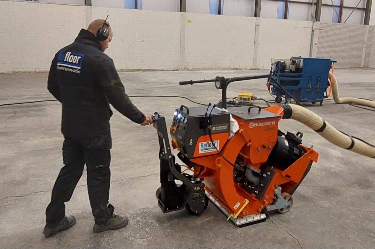 Stofvrij kogelstralen machine