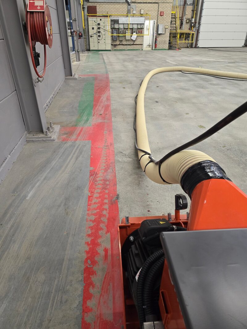 Stofvrij stralen egale vloer